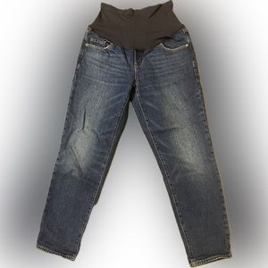 MATERNITY FULL-PANEL OG STRAIGHT JEANS